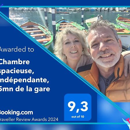 Chambre Spacieuse, Independante, 700M De La Gare Narbonne Exterior foto